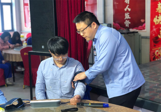 组织开展卫生急救健康知识培训(图1)